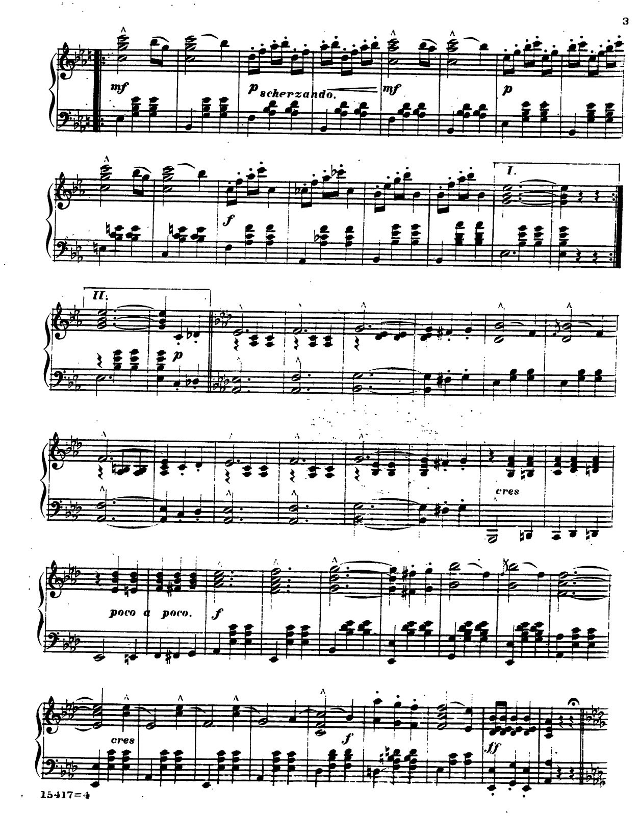 the pullman virtual museum the music of pullman chopin spring waltz sheet music