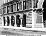 Pullman Building, detail of arcade, north side